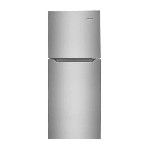 Frigidaire - 10.1 Cu. Ft. Top-Freezer Refrigerator - Brushed Steel. Model #ffet1022uv