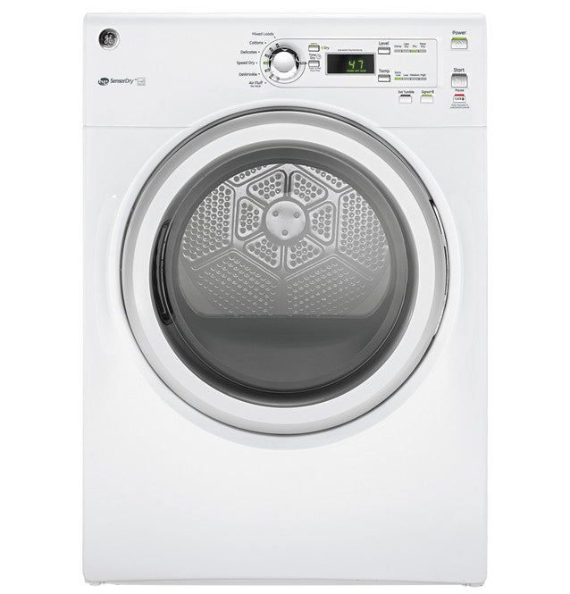 GE® 7.0 Cu. Ft. capacity Dura Drum electric Dryer Model #: GFD40ESCMWW